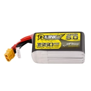 Tattu batéria LiPo R-Line Version 5.0 1550mAh 14.8V 150C 4S1P XT60 Plug