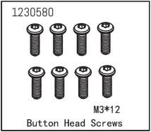 Button Head Screw M3*12 (8)