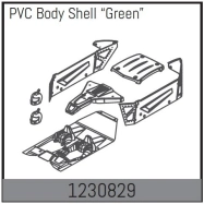 1230829 - Body Shell Set - Green