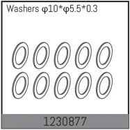 1230877 - 10*5.5*0.3 Washers (10)