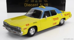 Dodge Monaco Taxi Texas Cab B38 1974 1:18 žlto-modrá