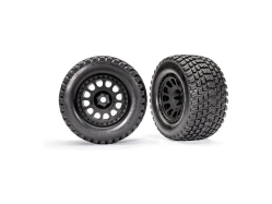 Traxxas kolo 4.3/5.7", disk XRT Race černý, pneu Gravix (pár)