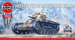 Airfix tank Typ 97 Či-Ha (1:76) (vintage)