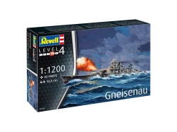 Revell Battleship Gneisenau (1:1200) (starter set)