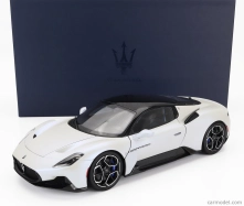 Bbr-models Maserati Mc20 Gloss Black Roof 2020 1:18 Bianco Audace - Biela