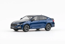 Abrex Škoda Octavia IV RS (26020) 1:43 - modrá storm metalíza