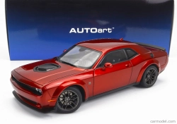 Autoart Dodge Challenger R/t Scat Pack Widebody 2022 1:18 Sinamon Stick Copper