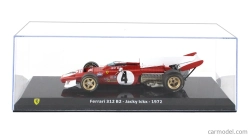 Edicola Ferrari F1 312 B2 N 4 Season 1972 Jacky Ickx - Con Vetrina - s vitrínou 1:24 červená biela