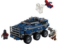 LEGO Marvel - Spider-Man a naháňačka za väzenským transportérom