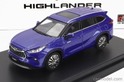 Lcd-model Toyota Highlander 2022 1:64 Blue