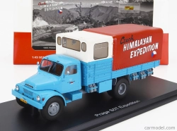 Premium classixxs Praga S5t-3 Truck 2-assi 1969 - Prvá česká himalájska expedícia 1:43 Light Blue Cream Red
