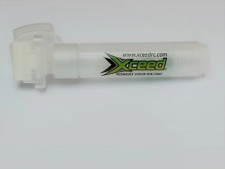 Gumové aplikačné pero vrátane dvoch sklenených korálok - 30 mm