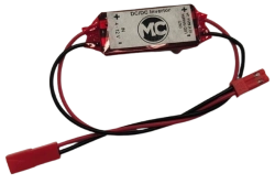 Napěťový měnič DC/DC 4-12V, výstup 12V 2A, konektory JST