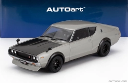 Autoart Nissan Skyline 2000 Gt-r (kpgc110) Tuned Version Coupe 1973 1:18 Stříbrná Černá
