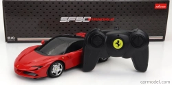 Mondomotors Ferrari Sf90 Stradale Hybrid 1000hp 2019 1:24 červená