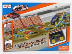 Maisto Accessories Diorama - Set Build Monster Truck Arena 1:43 Šedomodrá