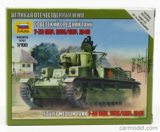 Zvezda Tank T28 Soviet Medium Tank 1936 1:100 /