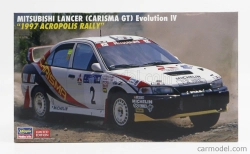 Hasegawa Mitsubishi Lancer Carisma Gt Evolution Iv N 2 Rally Acropolis 1997 A.reid - R.burns 1:24 /