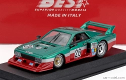 Best-model Lancia Beta Montecarlo Turbo Team Lancia Corse N 26 6h Mugello 1980 Carlo Facetti - Martino Finotto 1:43 Zelená Červená