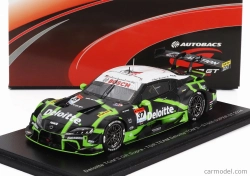 Spark-model Toyota Supra Gr Team Deloitte N 37 Gt500 Trieda Super Gt 2024 Giuliano Alesi - Ukyo Sasahara 1:43 Čierna zelená biela