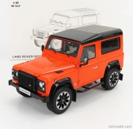 LCD model Land rover Defender 90 Works V8 70th Edition 2018 1:18 Orange