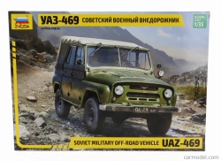 Zvezda UAZ 469 Soft-top Soviet Military 1975 1:35 /