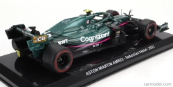 Edicola Aston martin F1 Amr21 Mercedes M12 Eq Power+ Team Cognizant Formula One N 5 2nd Azerbaijan Gp 2021 Sebastian Vettel - blister 1:24 zelená