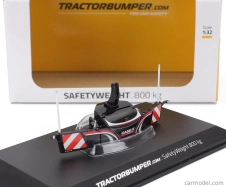 Universal hobbies Accessories Tractor Bumper For Case-ih - Safety Weight 800kg. 1:32 Black