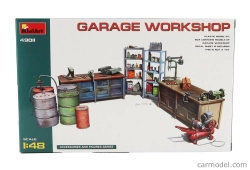 Miniart Accessories Garage Workshop 1:48 /