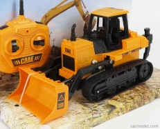 Re-el toys Case-ih Titan Ruspa Cingolata Tractor 2013 1:24 Yellow Black