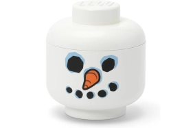 LEGO úložná hlava mini - sněhulák