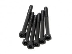 Šroub imbus M3 X 42mm (černý/6ks)