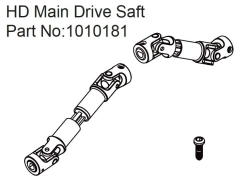 HBP240325 - (1010181) HD Main Drive Shaft - EVO 1:18