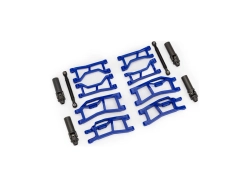 Sada závesov kolies Traxxas Mini Wide Maxx Blue