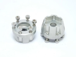 Středové šestihrany pro beadlock disky Metsafil, pro TRX-4, Axial, apod, 2ks
