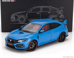 Lcd-model Honda Civic Type-r (fk8) 2020 1:18 Blue