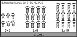 Button Head Screw Set 3*6/3*8/3*10