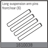 Long suspension arm pins front/rear (6)