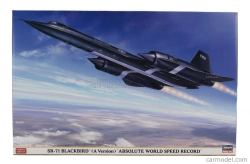 Hasegawa Lockheed martin Vojenské lietadlo Sr-71 A verzia Blackbird 1968 1:72 /