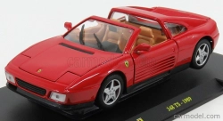 BAZAR - Edicola Ferrari 348ts Spider 1989 - Con Vetrina - With Showcase 1:24 Red