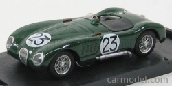 Brumm Jaguar C Type Le Mans 1951 Johnson-biondetti 1:43 Britská Závodní Zelená