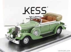 Kess-model Pierce arrow 124 Convertible Berline Sedan Le Baron Open 1933 1:43 Světle Zelená