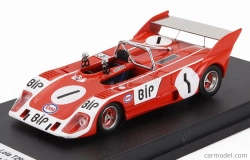 Trofeu Lola T292 N 1 Víťaz Rally Vila D0 Conde 1973 Carlos Gaspar 1:43 Červená biela