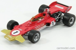 Quartzo Lotus F1  72d Team Lotus N 1 French Gp 1971 E.fittipaldi 1:43 Červené Zlato