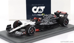 Iskrový model Alpha tauri F1 At04 Team Alpha Tauri N 22 Las Vegas Usa Gp 2023 Yuki Tsunoda 1:43 Biela Čierna