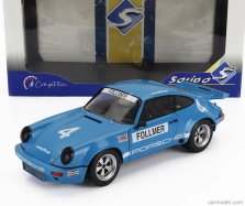 Solido Porsche 911 Carrera 3.0 Rsr N 4 Iroc Riverside 1974 George Follmer 1:18 Blue