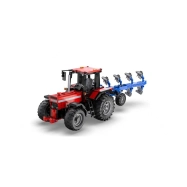 RC stavebnice Traktor s pluhem