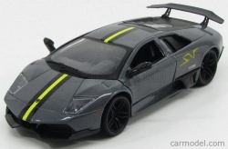 Motor-max Lamborghini Murcielago Lp670-4 Sv Superveloce China Limited Edition 2011 1:24 Grey Met