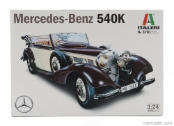 Italeri Mercedes benz 540k Cabriolet Open 1939 1:24 /