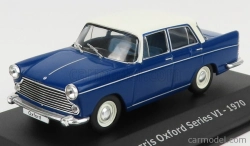 Edicola Morris Oxford Series Vi 1970 - Con Vetrina - S vitrínou 1:43 Modrá biela